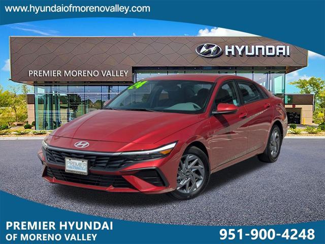 used 2024 Hyundai Elantra car, priced at $19,821