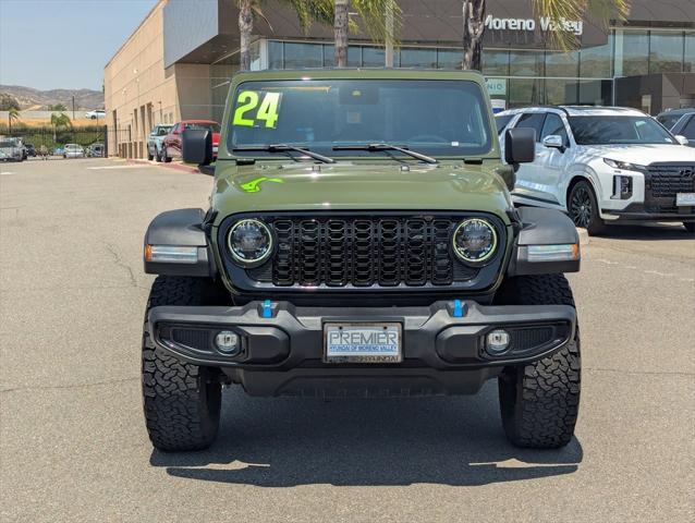 used 2024 Jeep Wrangler 4xe car, priced at $37,095