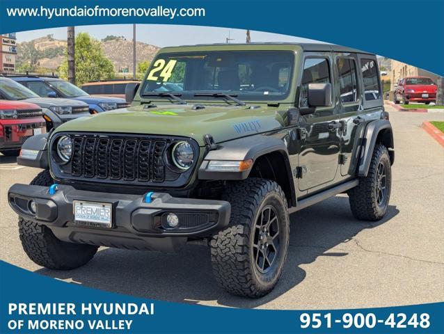 used 2024 Jeep Wrangler 4xe car, priced at $37,095