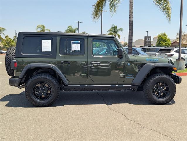 used 2024 Jeep Wrangler 4xe car, priced at $37,095