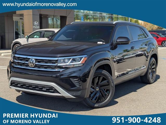 used 2022 Volkswagen Atlas Cross Sport car, priced at $27,658