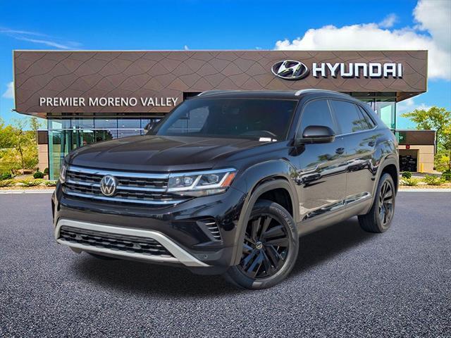 used 2022 Volkswagen Atlas Cross Sport car, priced at $27,658
