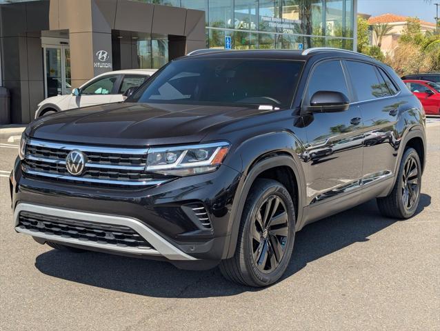used 2022 Volkswagen Atlas Cross Sport car, priced at $27,658