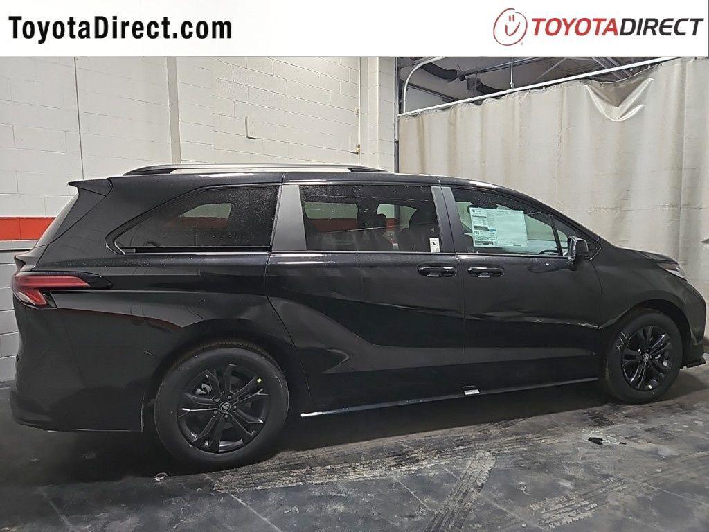 new 2025 Toyota Sienna car, priced at $50,810