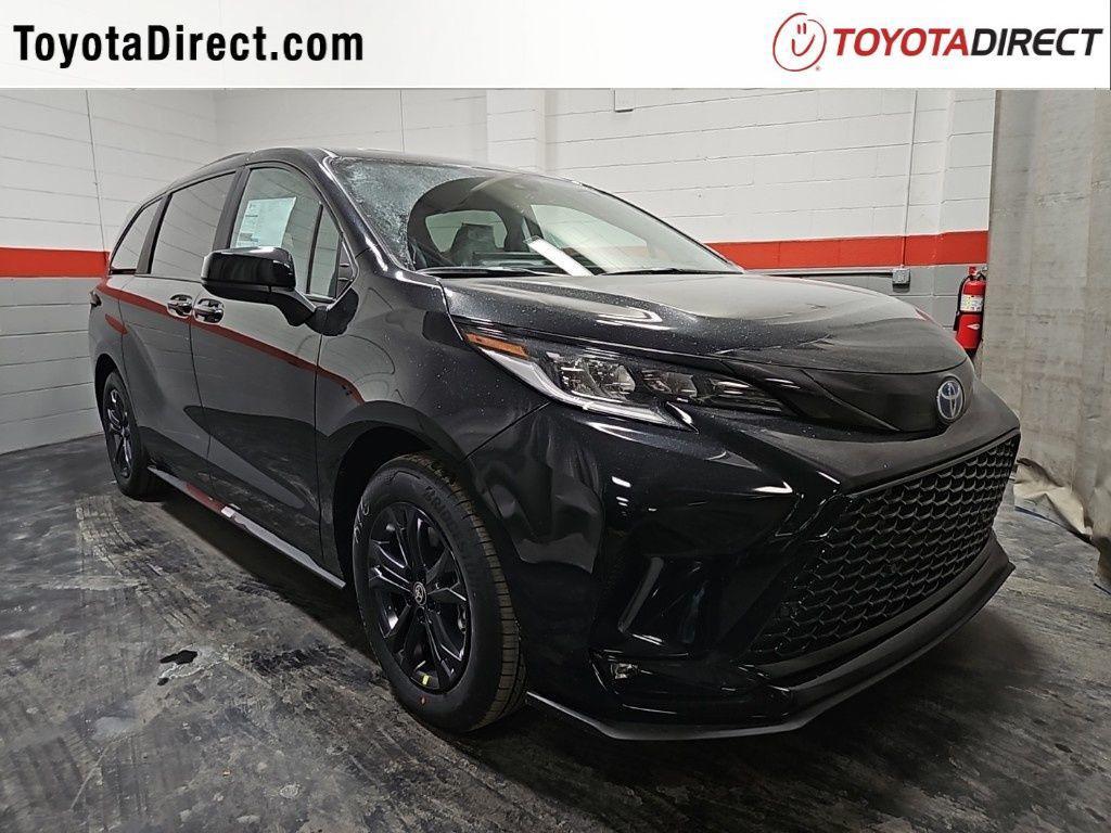 new 2025 Toyota Sienna car, priced at $50,810