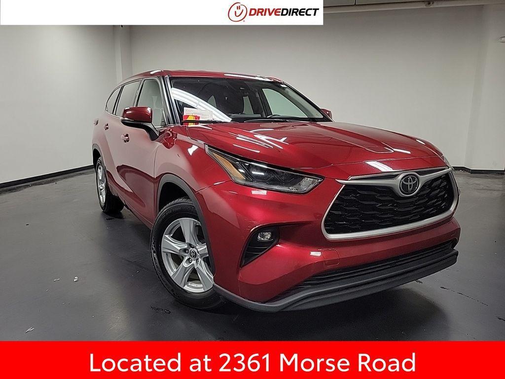 used 2021 Toyota Highlander car, priced at $14,500