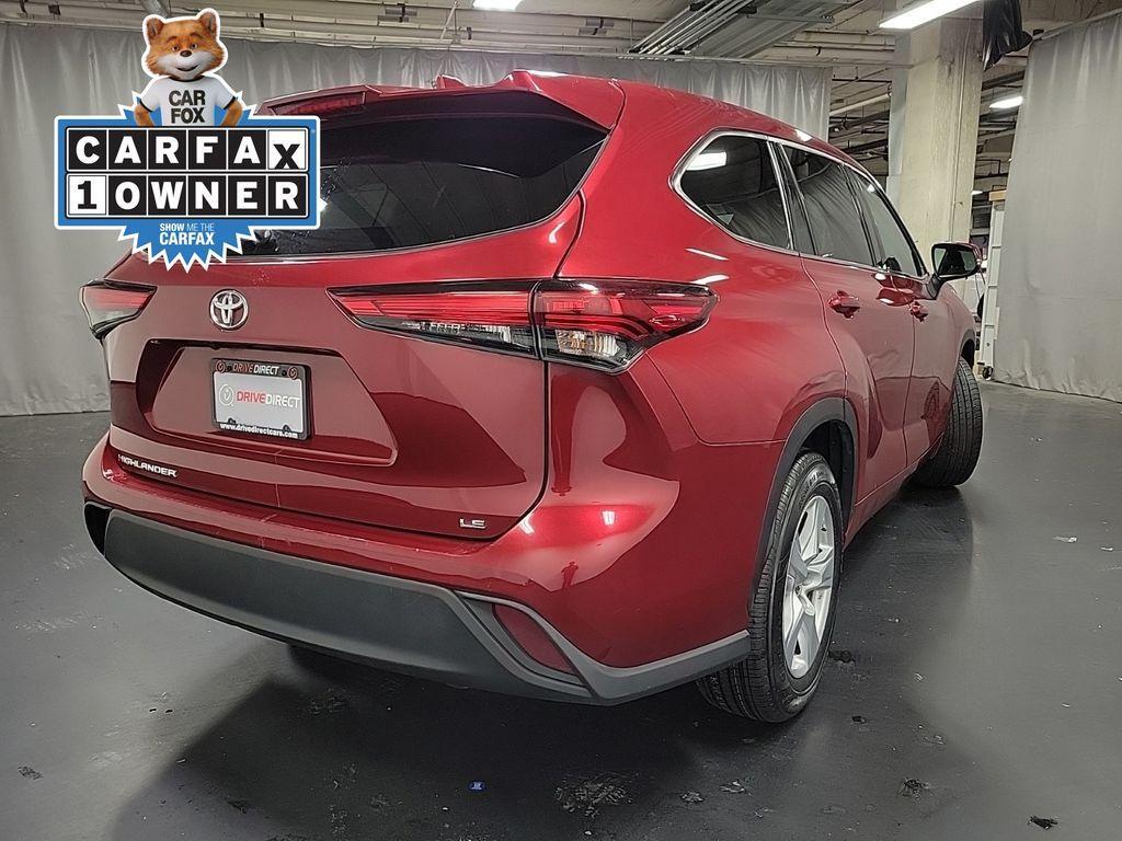 used 2021 Toyota Highlander car, priced at $14,500