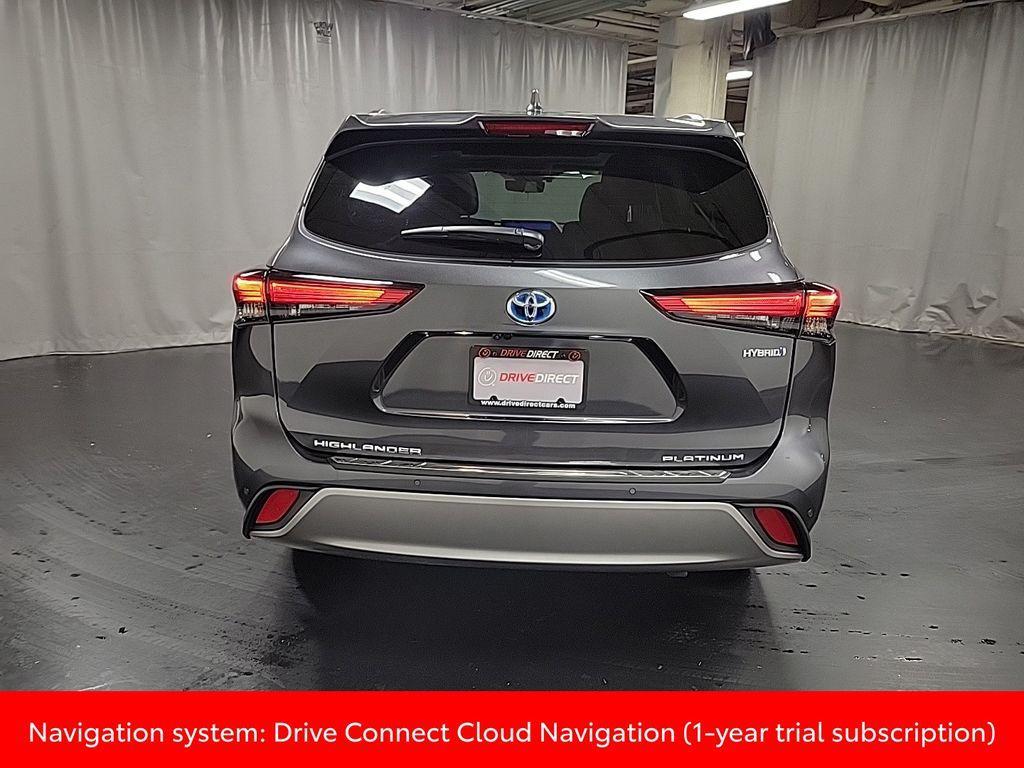 used 2023 Toyota Highlander Hybrid car, priced at $50,995