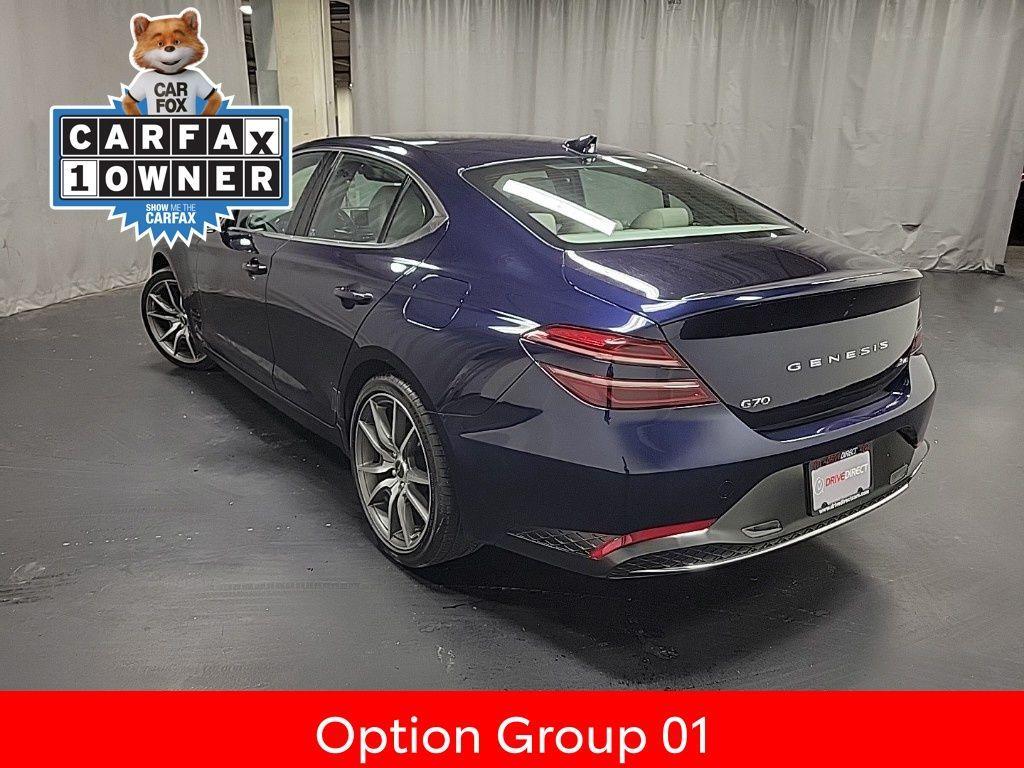 used 2023 Genesis G70 car, priced at $24,500