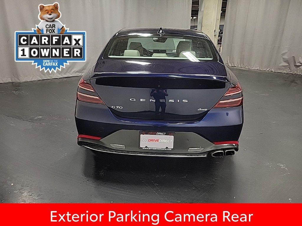 used 2023 Genesis G70 car, priced at $24,500