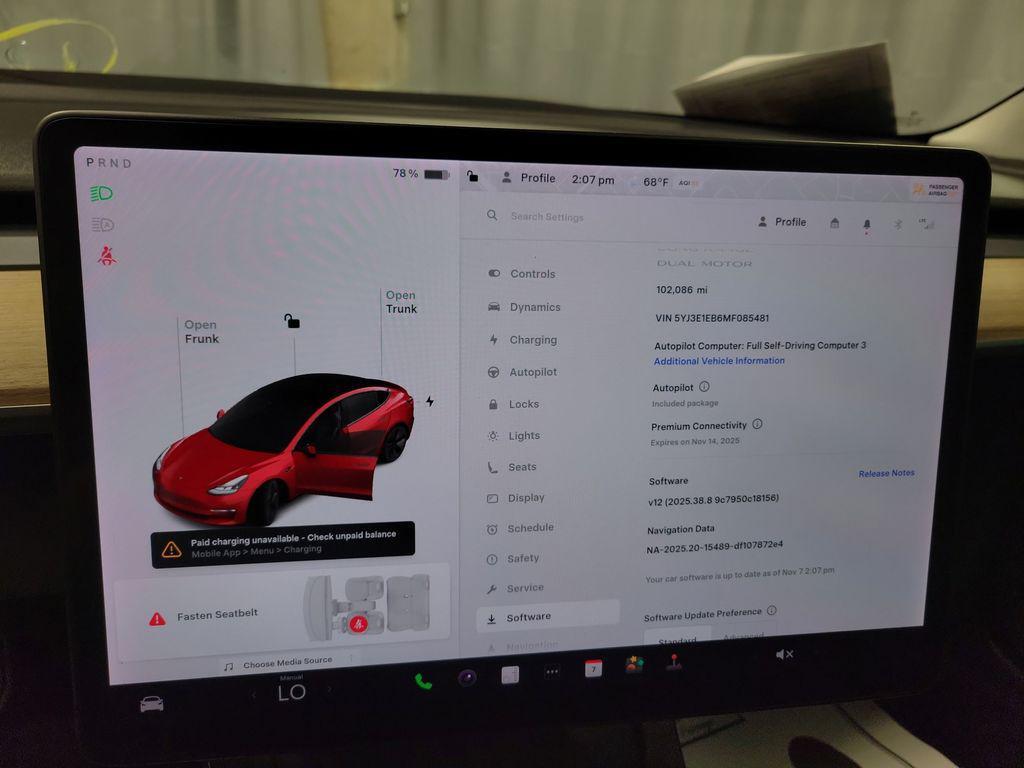 used 2021 Tesla Model 3 car, priced at $18,995