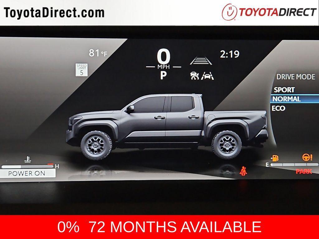 new 2025 Toyota Tacoma car, priced at $42,298