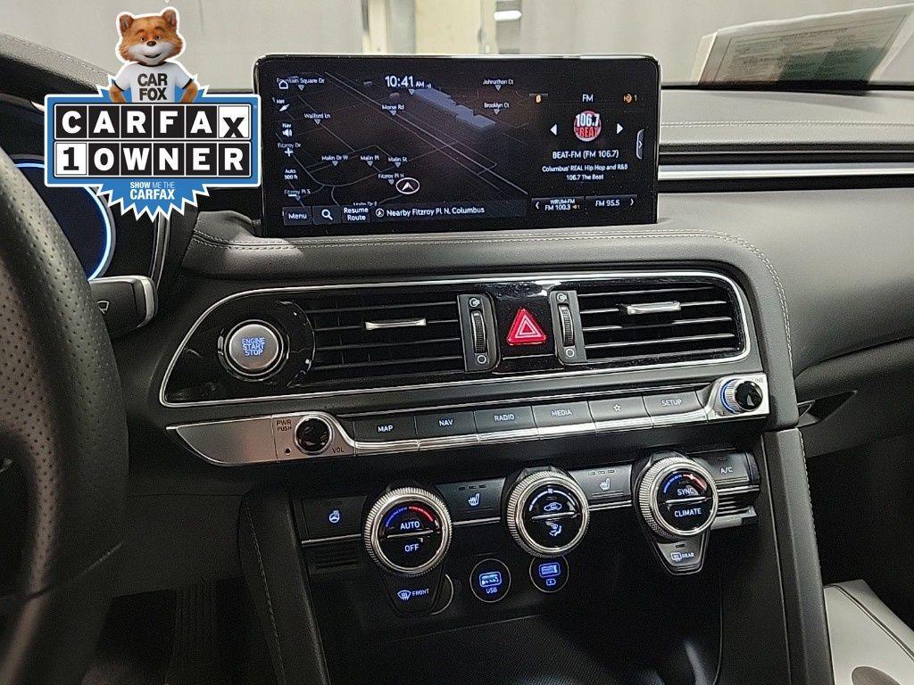 used 2023 Genesis G70 car, priced at $25,500