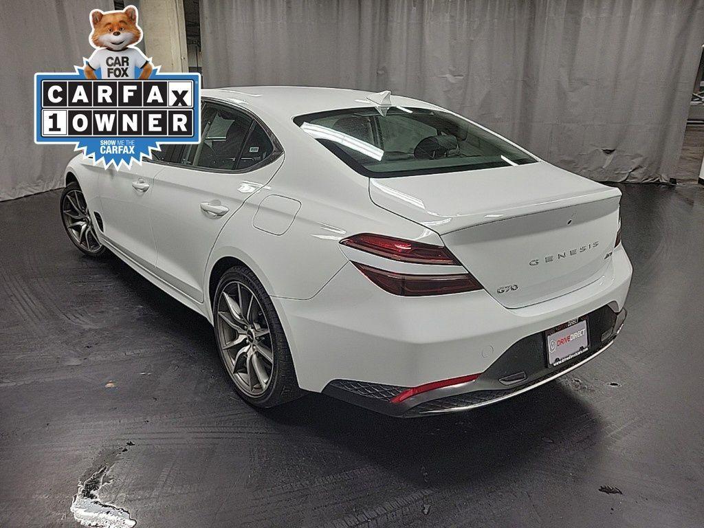 used 2023 Genesis G70 car, priced at $25,500