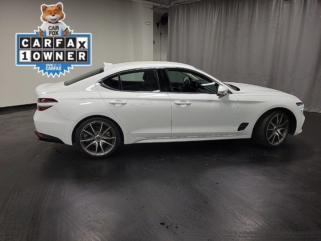 used 2023 Genesis G70 car, priced at $25,500