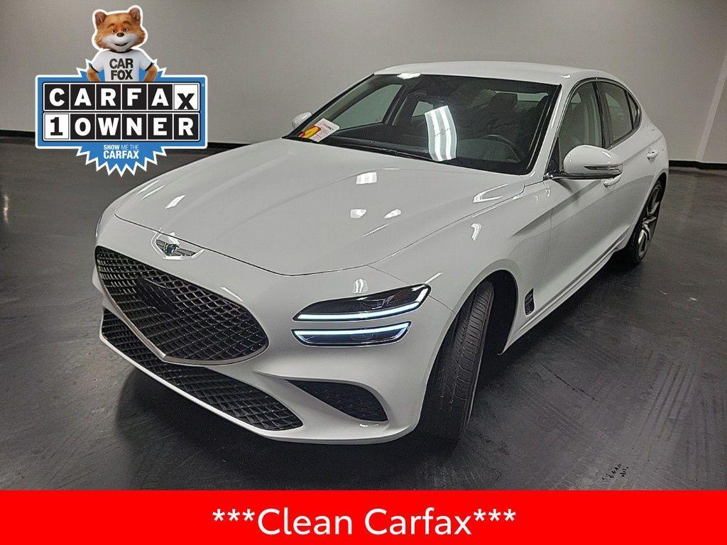 used 2023 Genesis G70 car, priced at $25,500