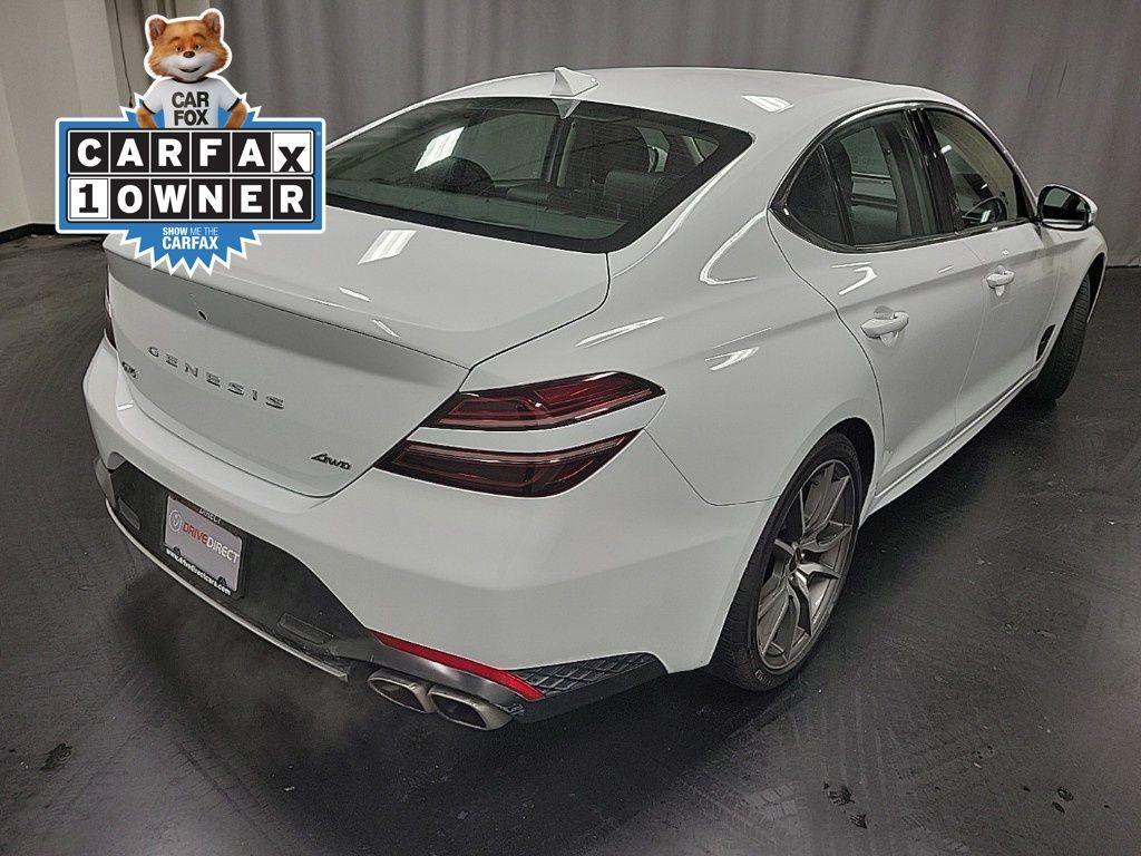 used 2023 Genesis G70 car, priced at $25,500