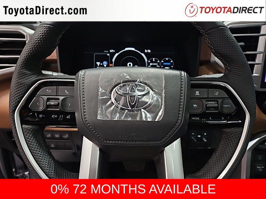 new 2025 Toyota Tundra Hybrid car, priced at $68,150