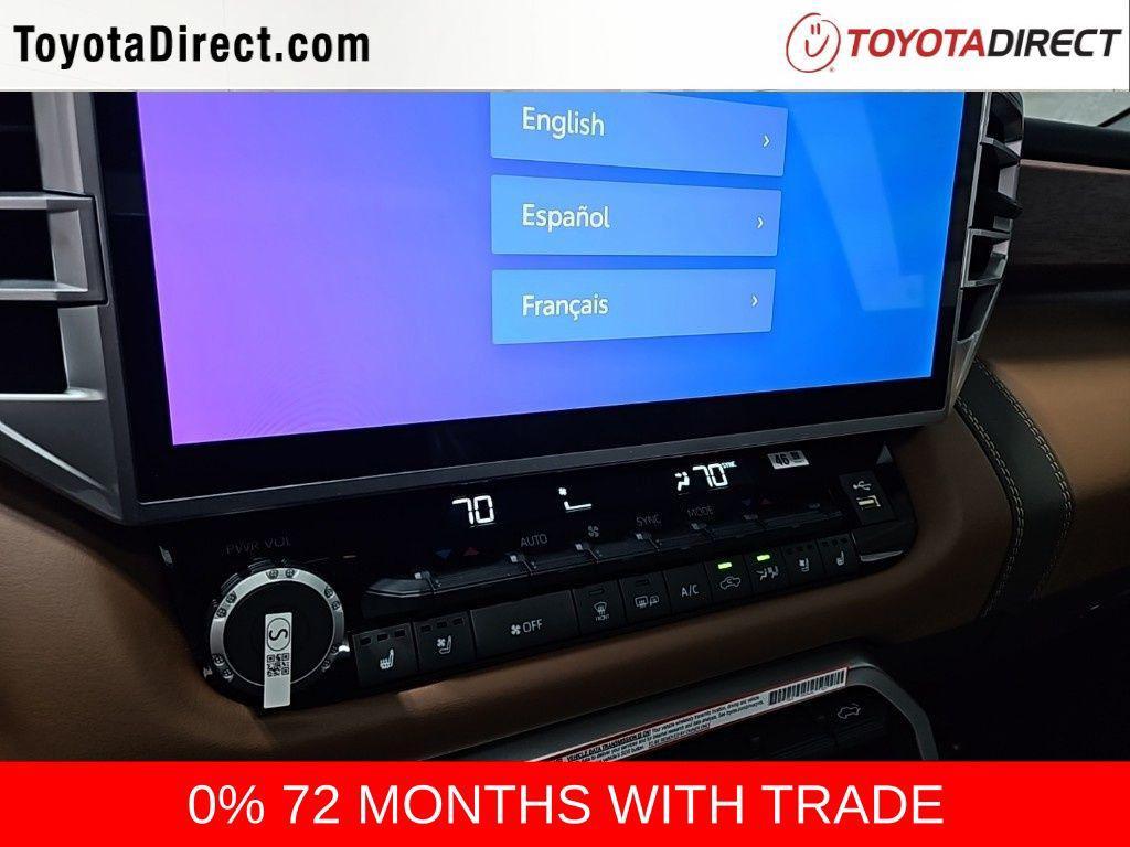 new 2025 Toyota Tundra Hybrid car, priced at $68,150