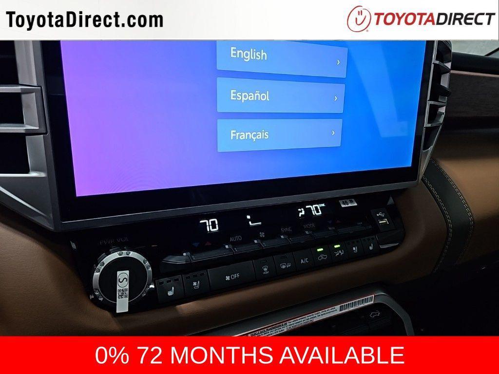 new 2025 Toyota Tundra Hybrid car, priced at $68,150