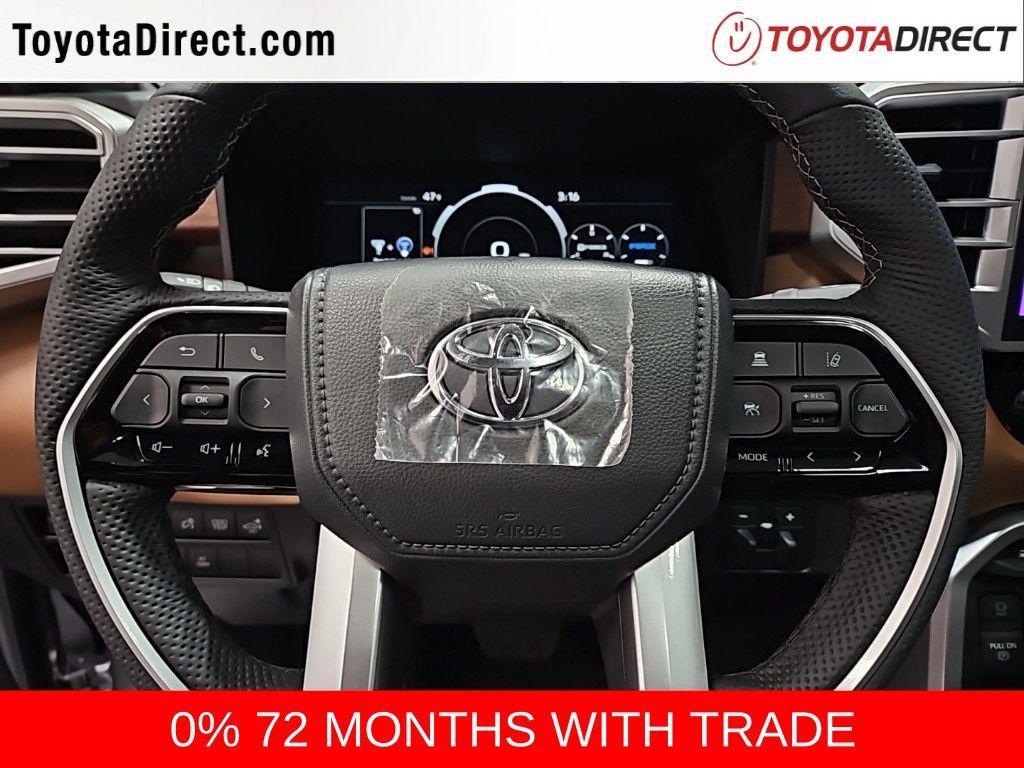 new 2025 Toyota Tundra Hybrid car, priced at $68,150