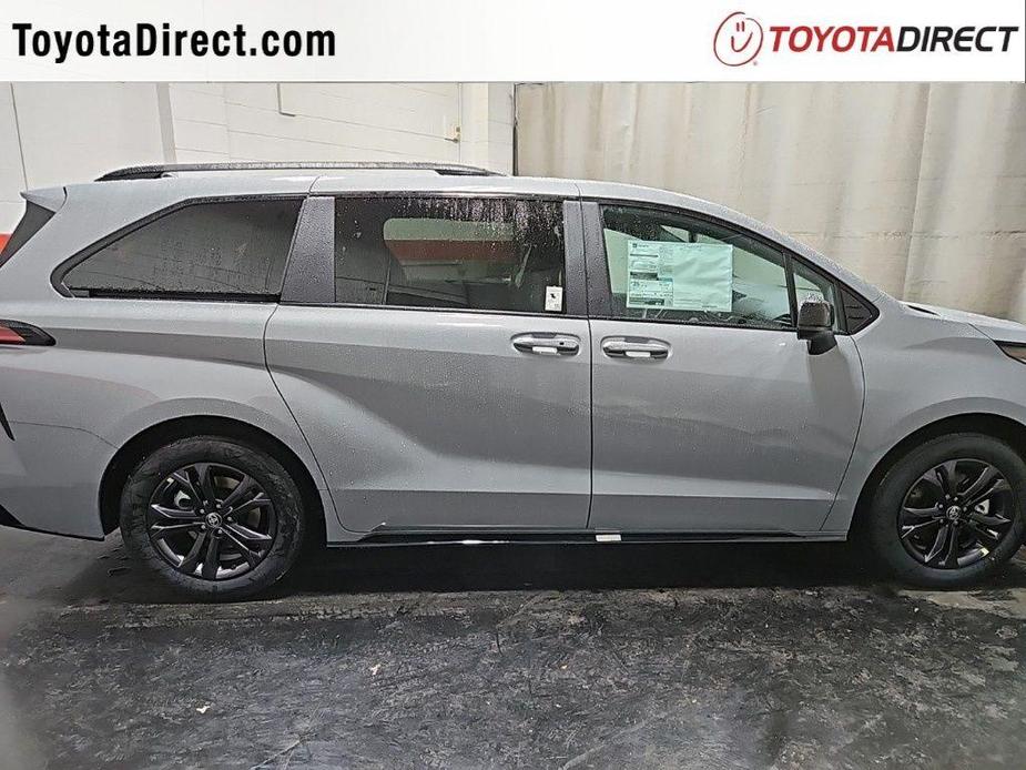 new 2025 Toyota Sienna car, priced at $49,390