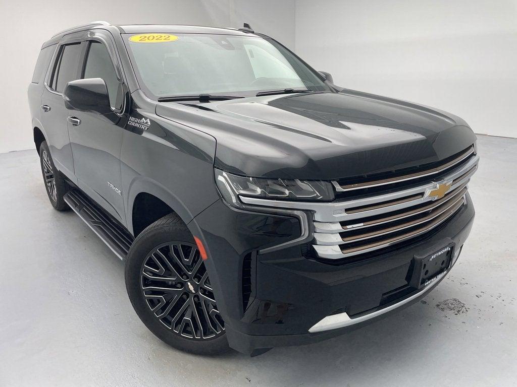used 2022 Chevrolet Tahoe car, priced at $53,600