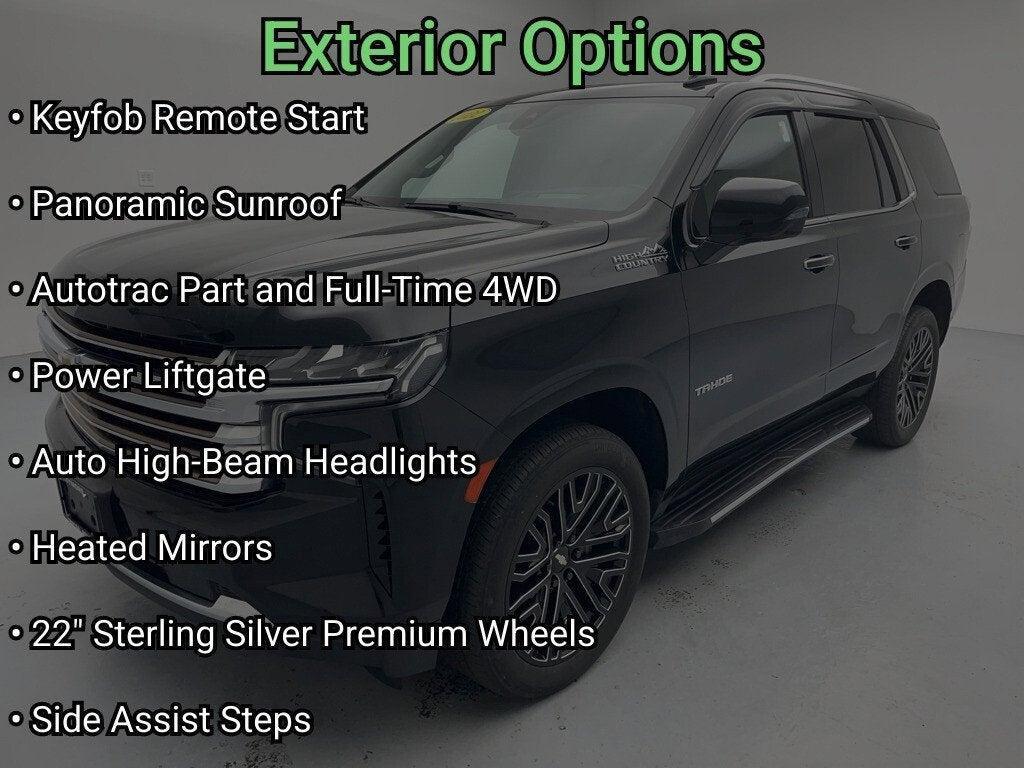 used 2022 Chevrolet Tahoe car, priced at $53,600