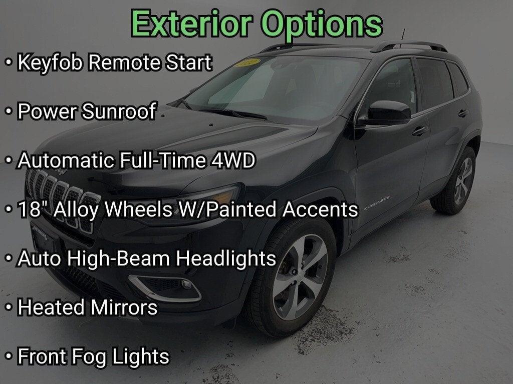 used 2022 Jeep Cherokee car, priced at $23,784