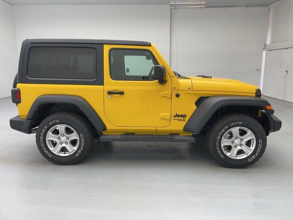 used 2021 Jeep Wrangler car, priced at $27,703