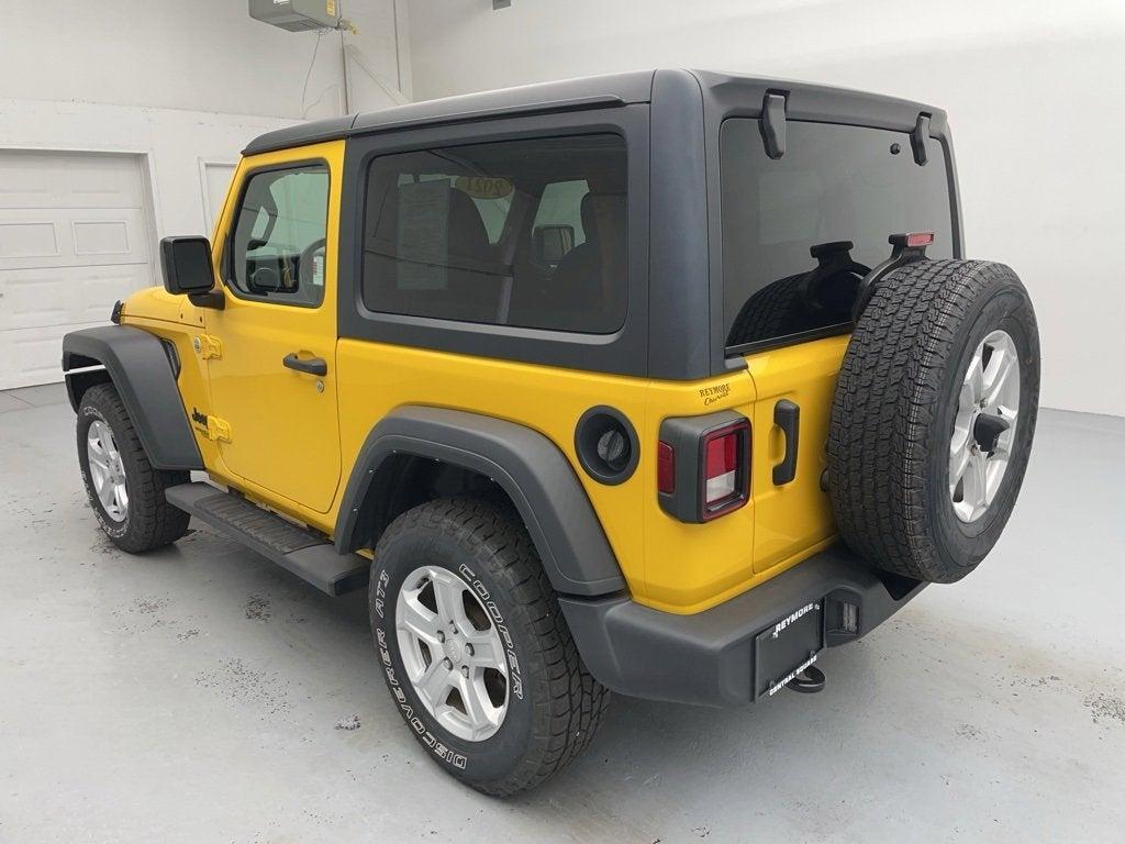 used 2021 Jeep Wrangler car, priced at $27,703