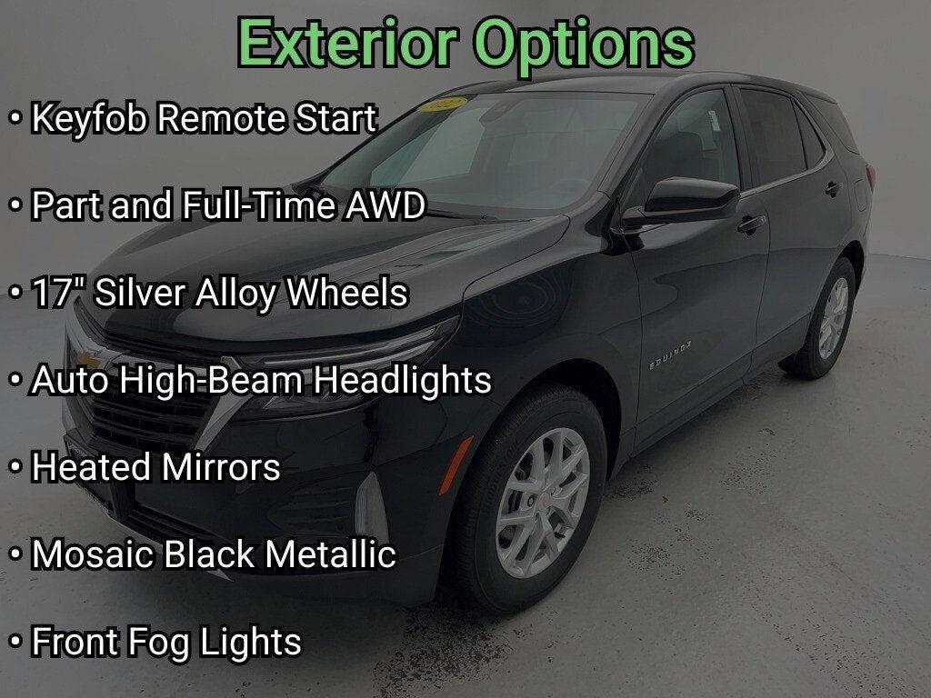 used 2022 Chevrolet Equinox car, priced at $22,349