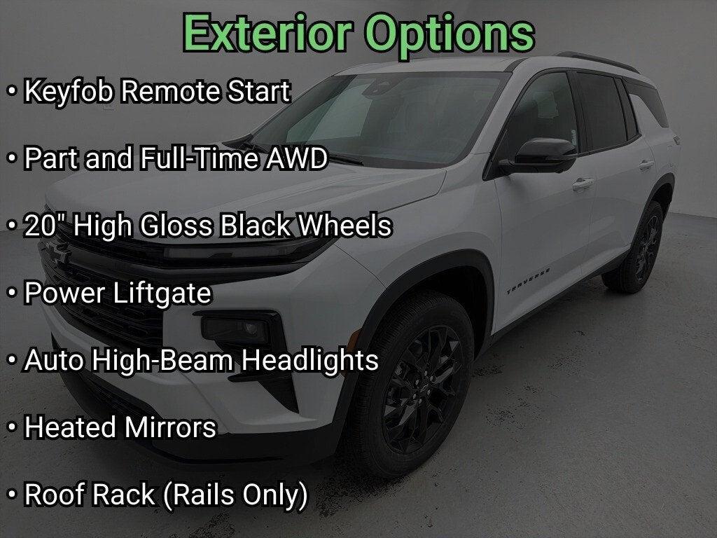 new 2026 Chevrolet Traverse car, priced at $49,205