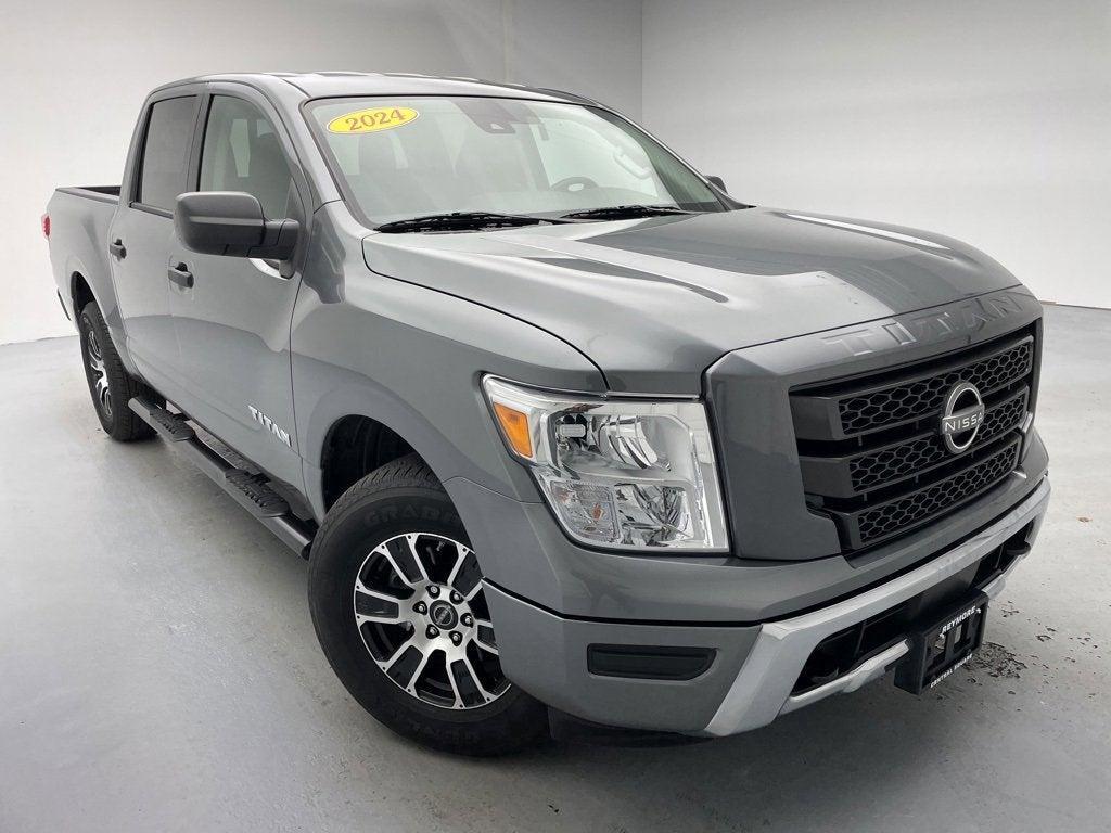 used 2024 Nissan Titan car, priced at $42,185