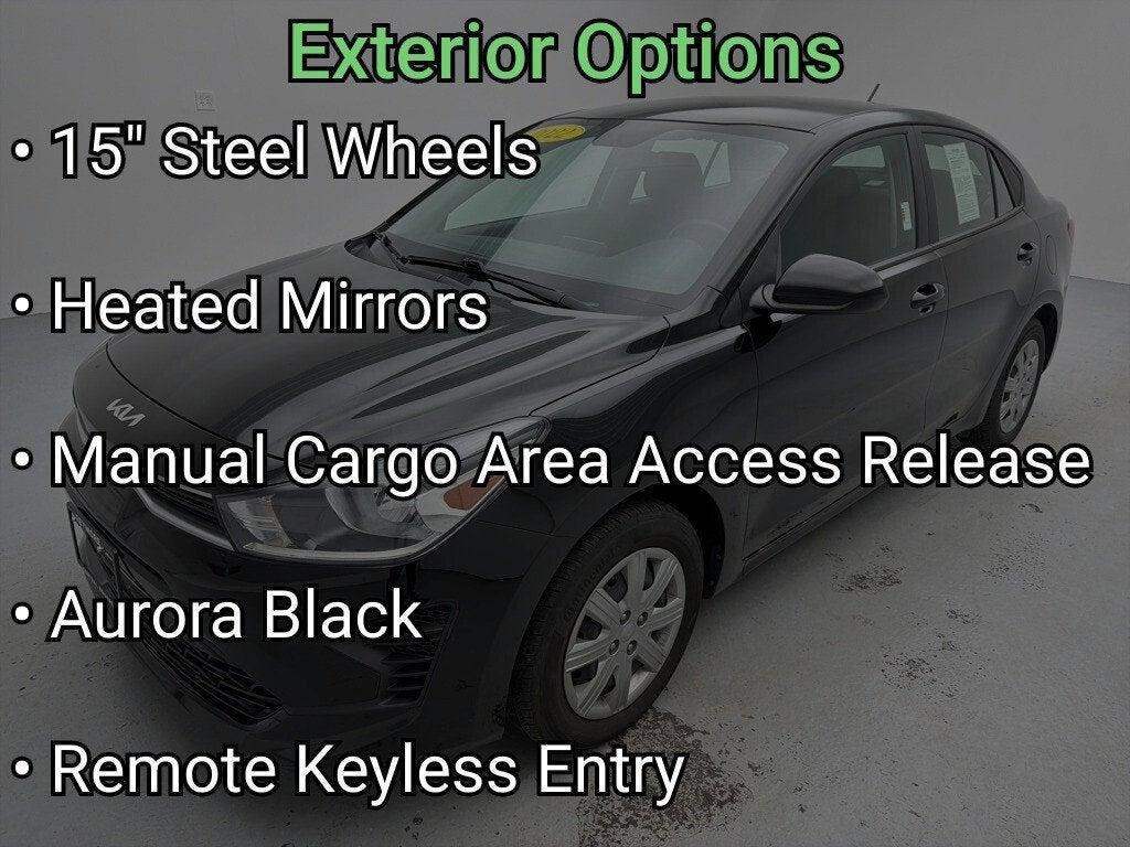used 2022 Kia Rio car, priced at $14,985