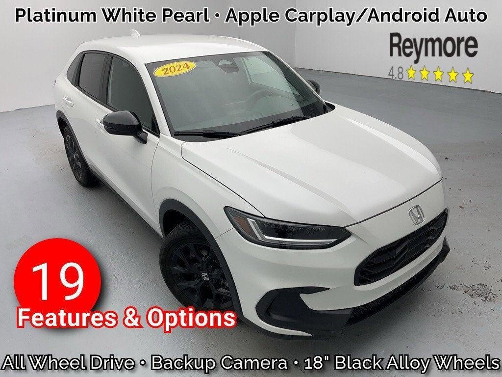 used 2024 Honda HR-V car, priced at $27,615