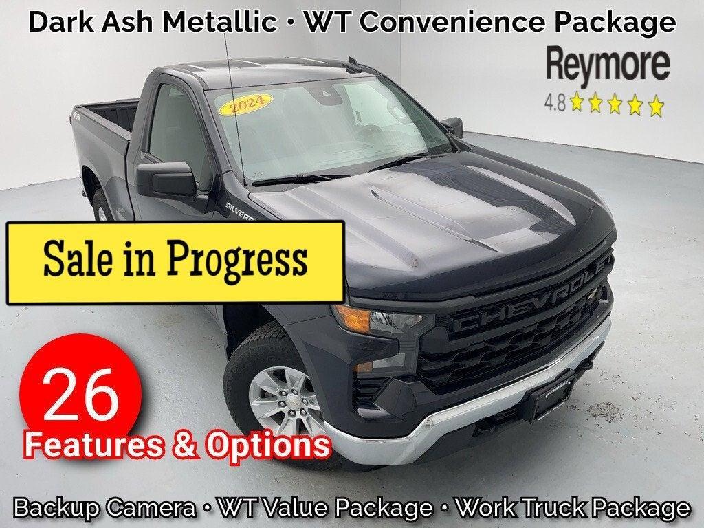 used 2024 Chevrolet Silverado 1500 car, priced at $32,255