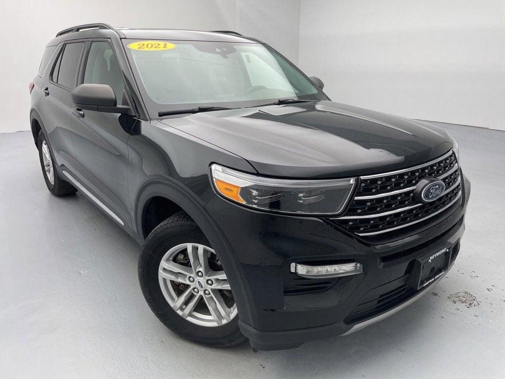used 2021 Ford Explorer car, priced at $25,658