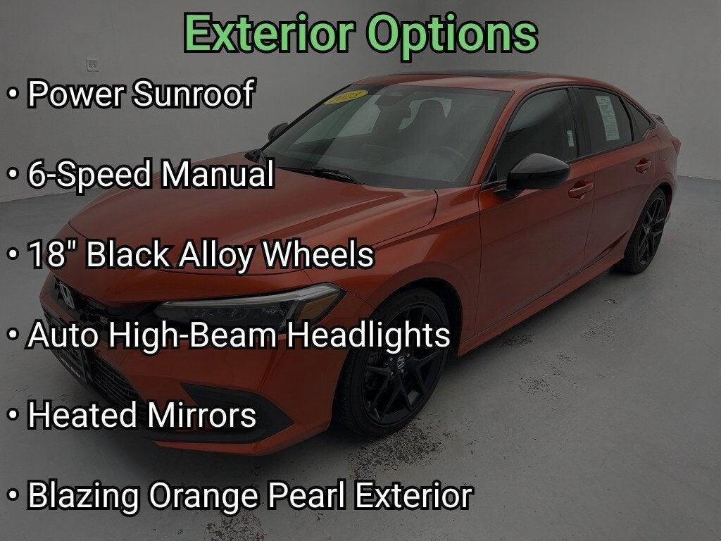 used 2023 Honda Civic Si car, priced at $27,475