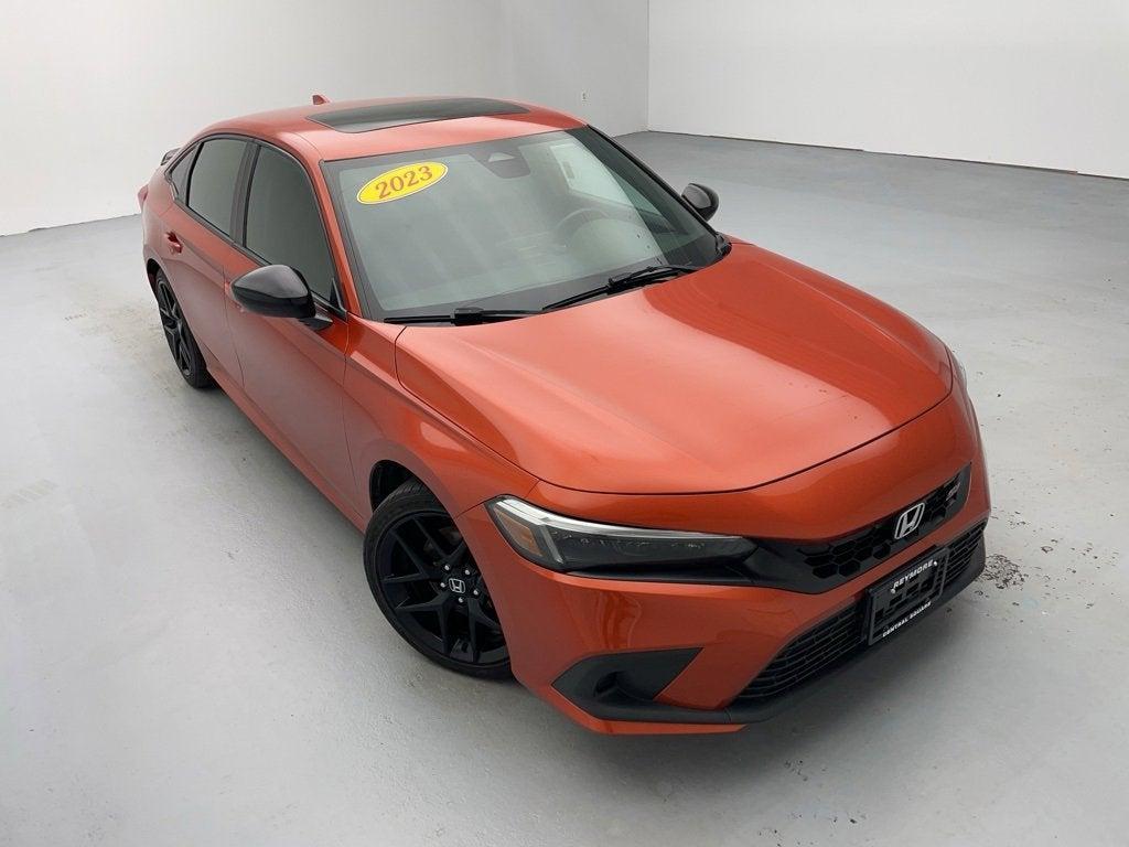 used 2023 Honda Civic Si car, priced at $27,475