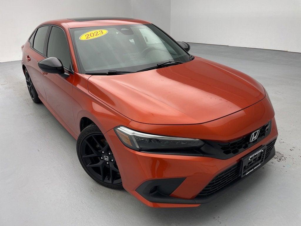 used 2023 Honda Civic Si car, priced at $27,475