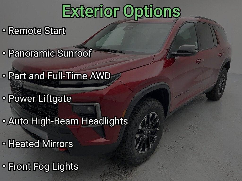 new 2025 Chevrolet Traverse car, priced at $49,725
