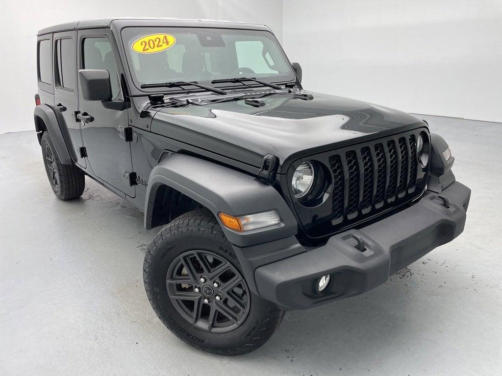 used 2024 Jeep Wrangler car, priced at $39,475