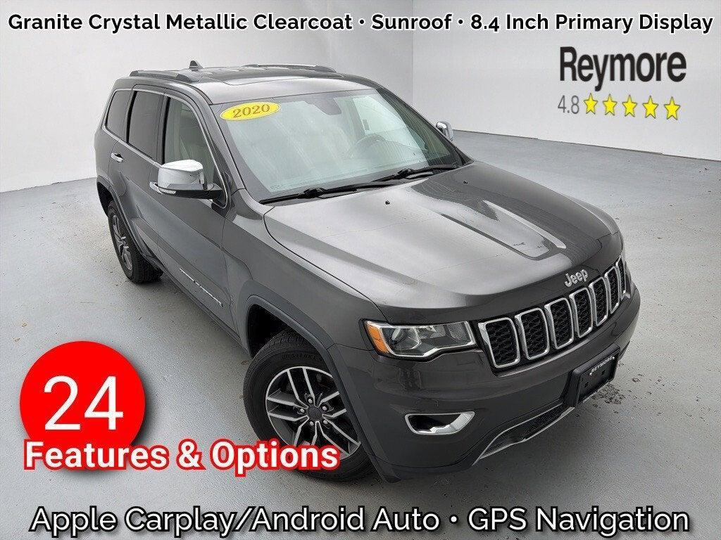 used 2020 Jeep Grand Cherokee car, priced at $23,825