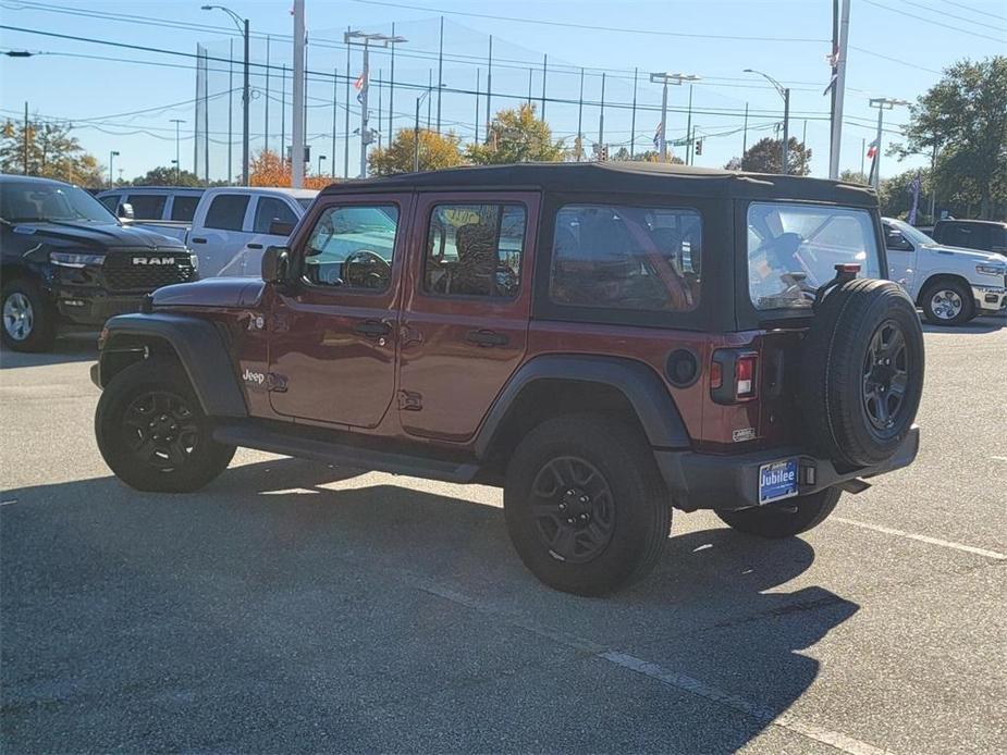 used 2021 Jeep Wrangler Unlimited car, priced at $26,793