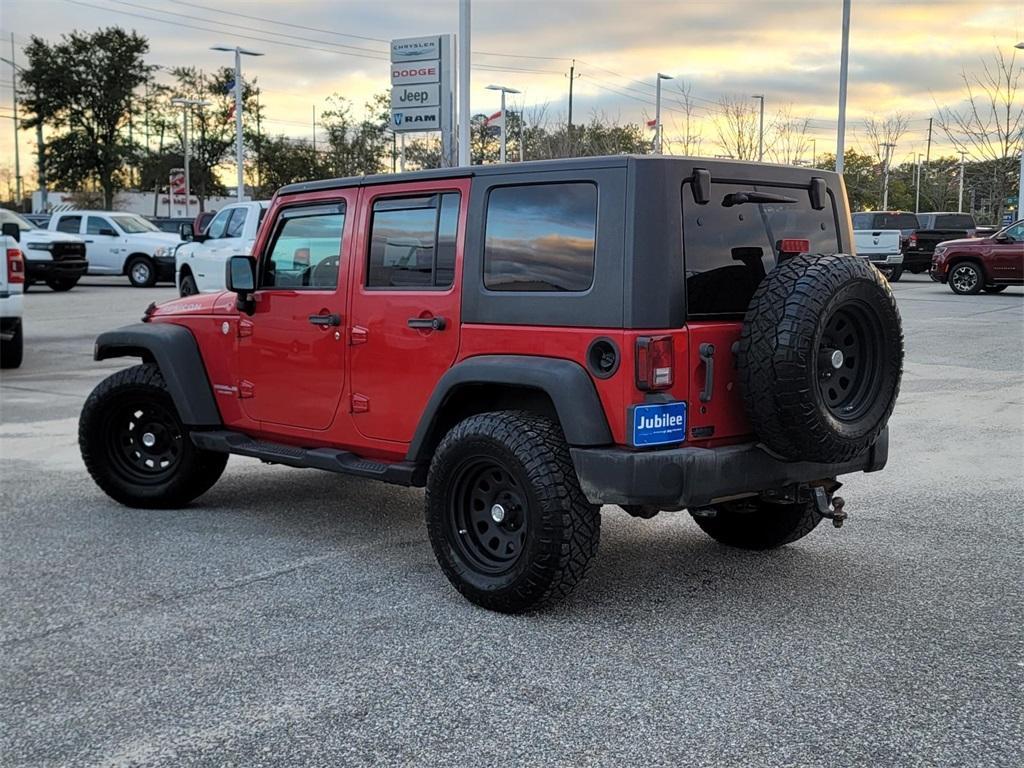 used 2010 Jeep Wrangler Unlimited car, priced at $13,303