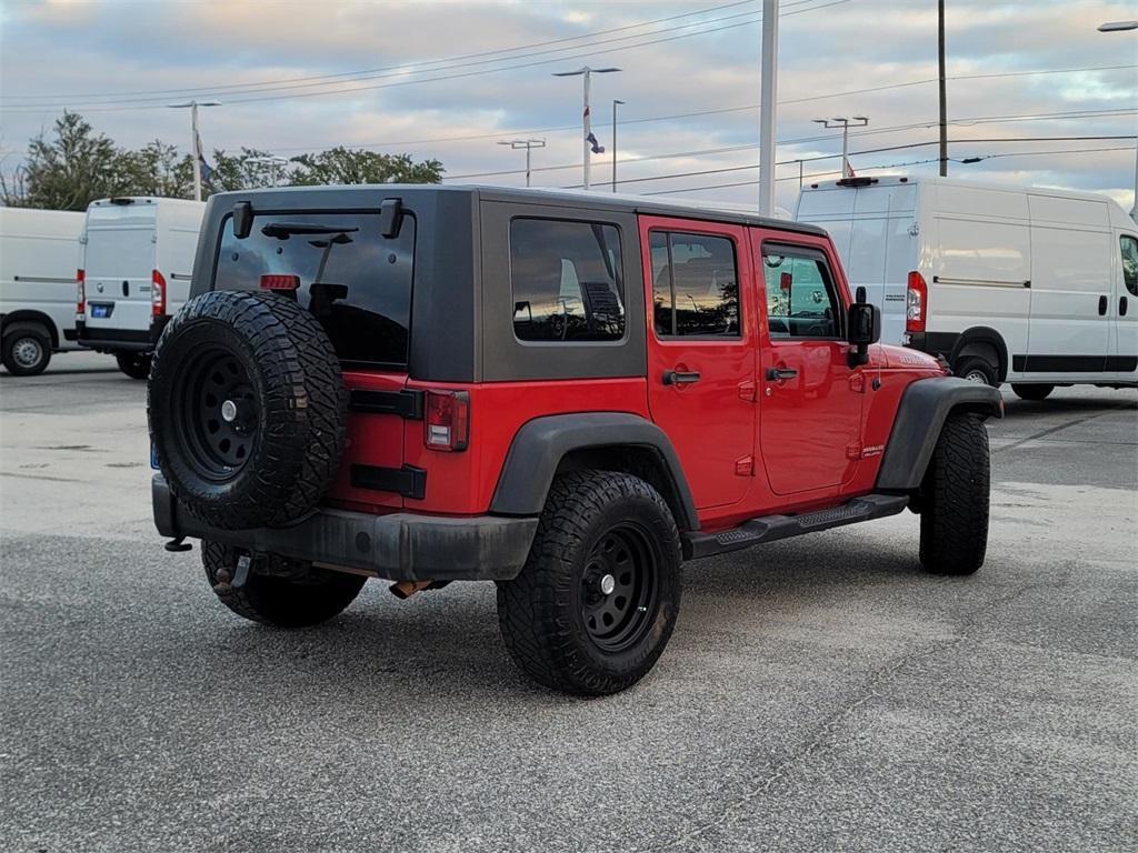 used 2010 Jeep Wrangler Unlimited car, priced at $13,303