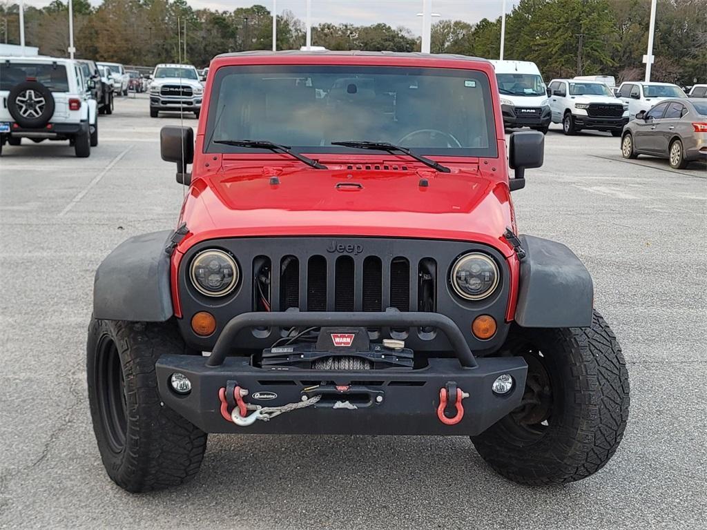 used 2010 Jeep Wrangler Unlimited car, priced at $13,303