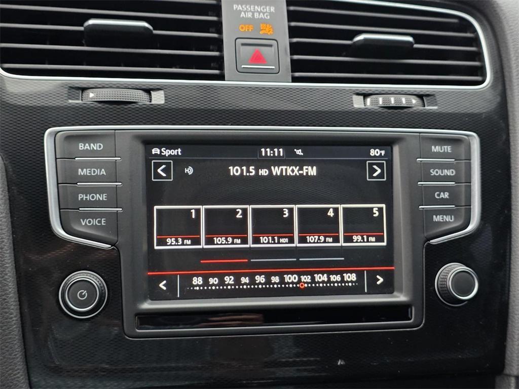 used 2017 Volkswagen Golf GTI car, priced at $15,420