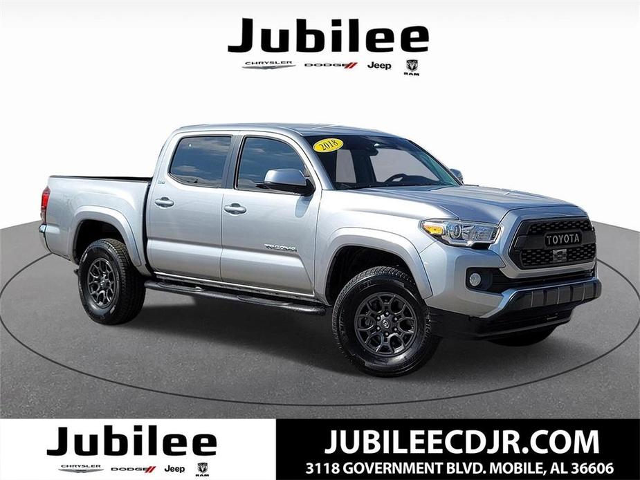 used 2018 Toyota Tacoma car, priced at $25,000